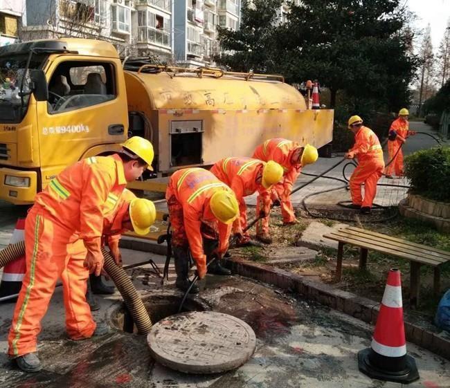 名山市政管道清淤